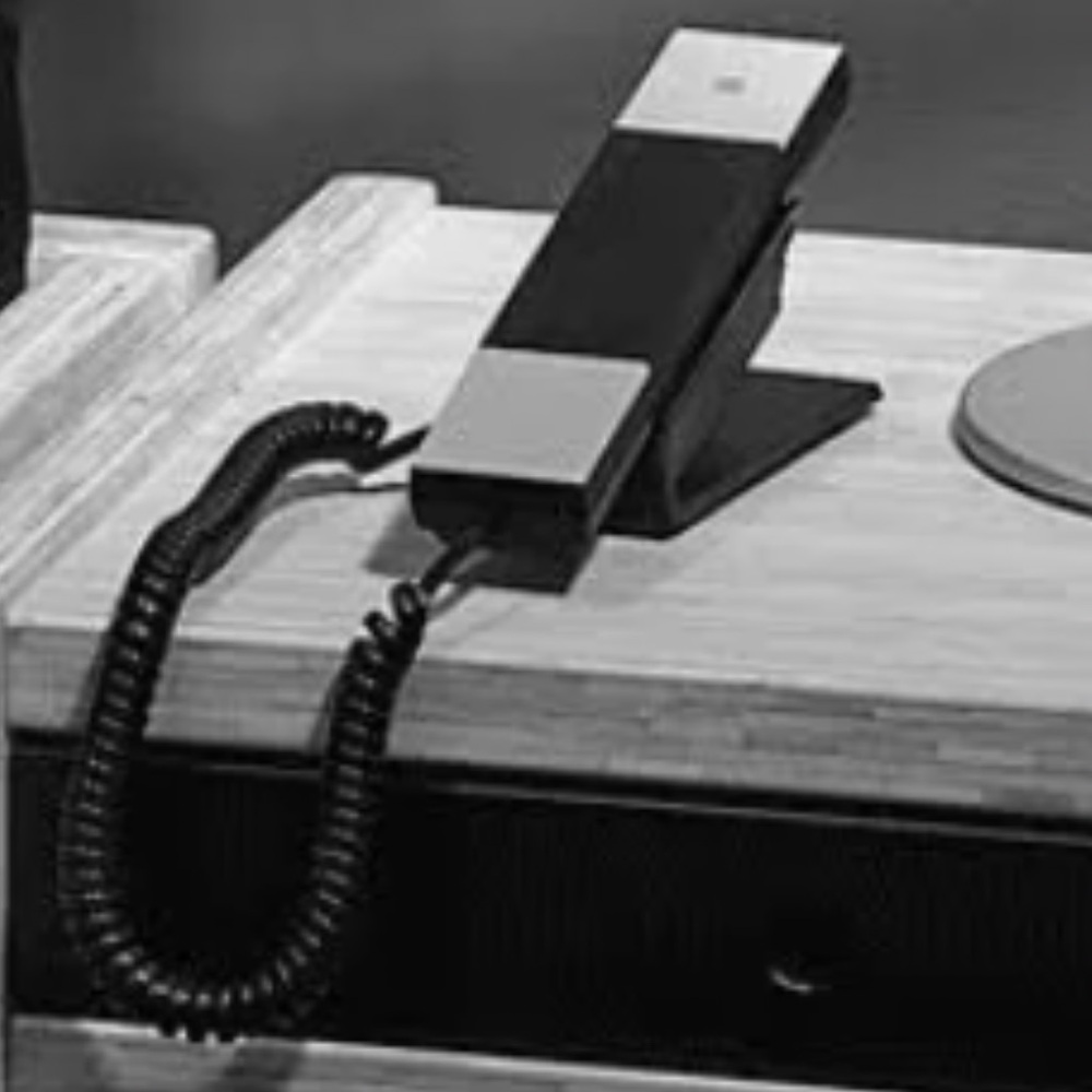 NIB Jacob Jensen Sleek HT20 Telephone-Black/Silver